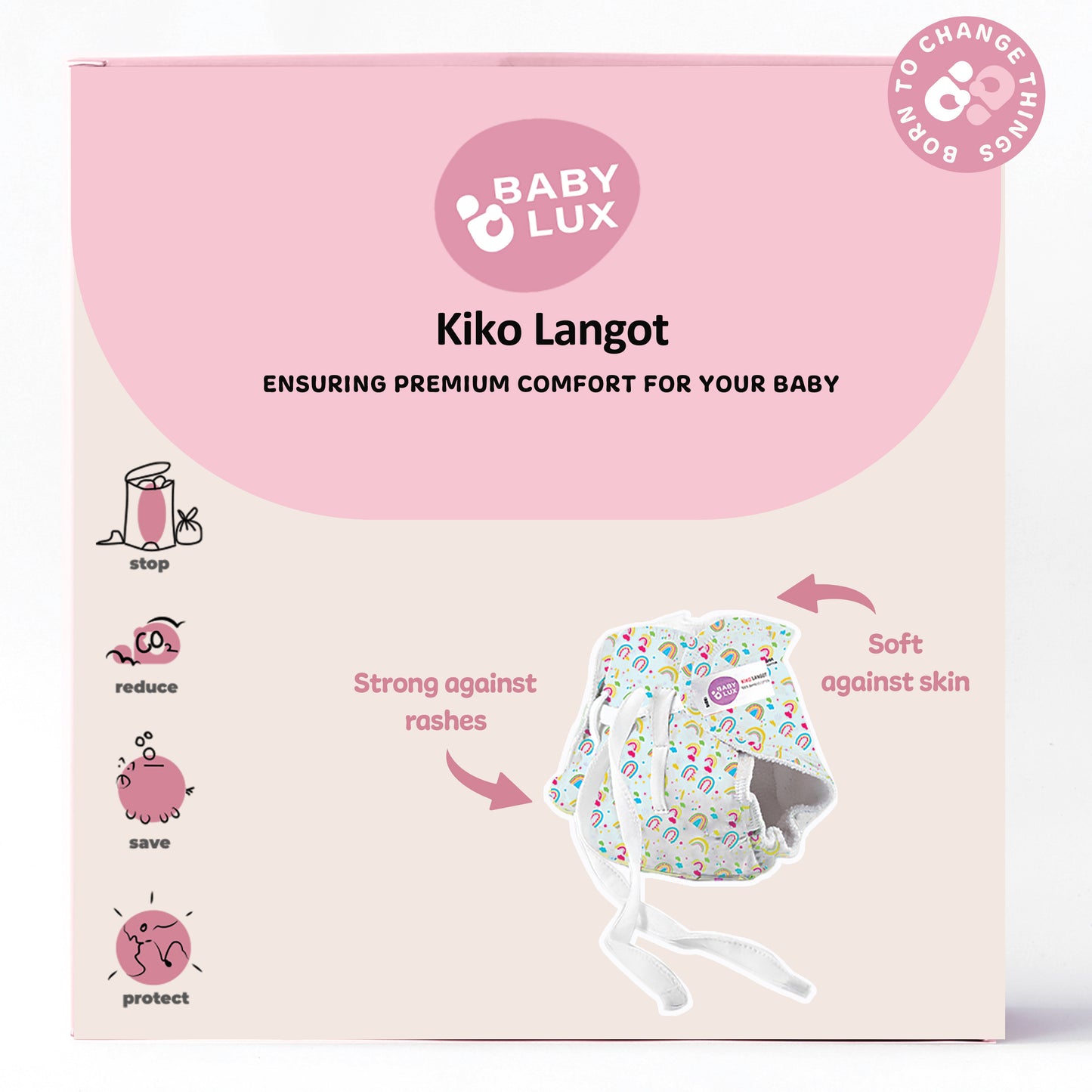 Babylux Kiko Dry Feel Padded Langot