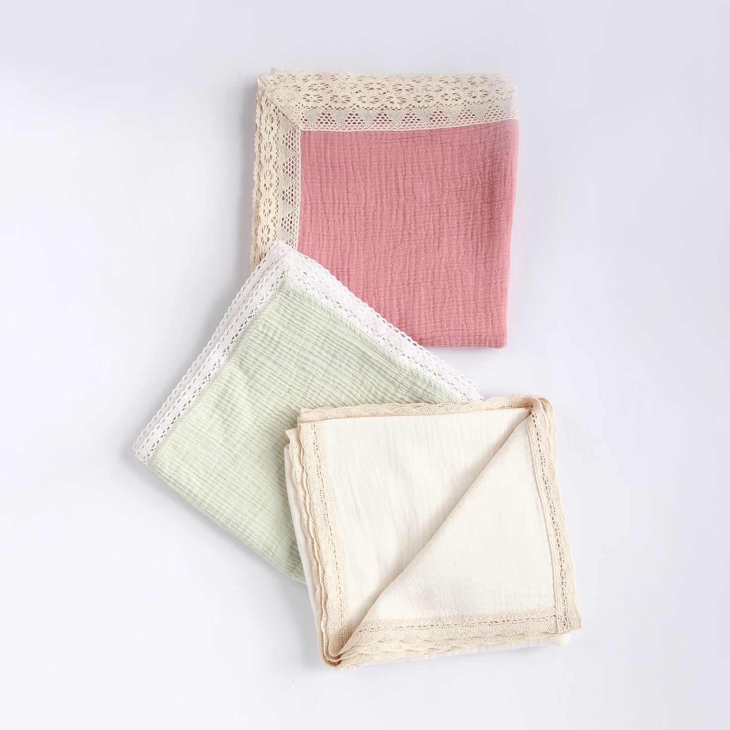 Babylux Cotton Crinkled Muslin Swaddle