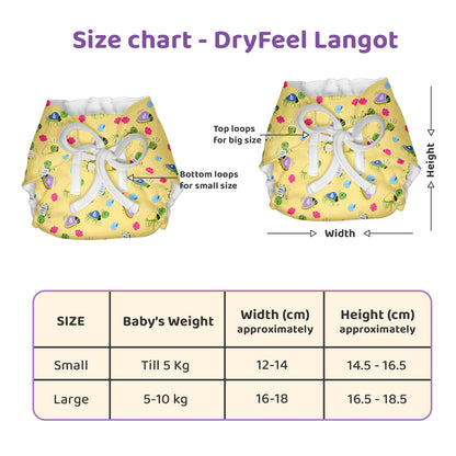 Babylux Kiko Dry Feel Padded Langot