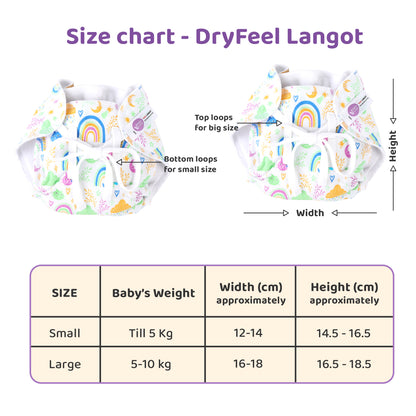 Babylux Kiko Dry Feel Padded Langot