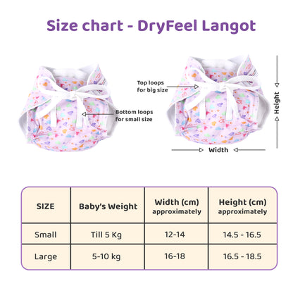 Babylux Kiko Dry Feel Padded Langot