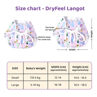 Babylux Kiko Dry Feel Padded Langot