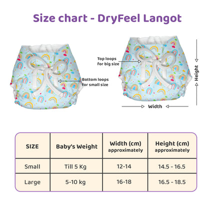 Babylux Kiko Dry Feel Padded Langot