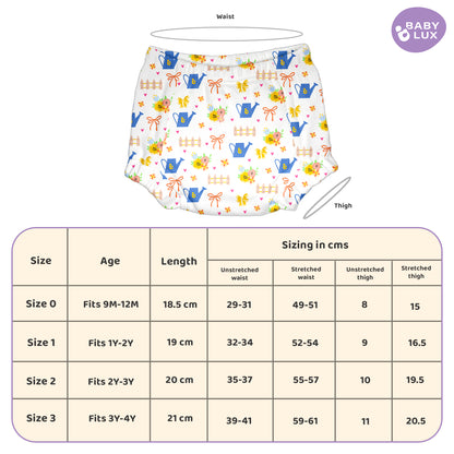 Babylux POTTY PROS Reusable Padded Underwear