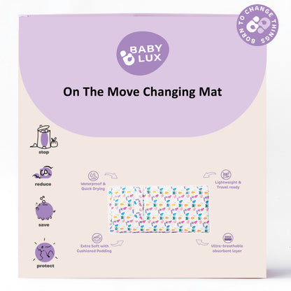 BABYLUX Waterproof Diaper Changing Mat