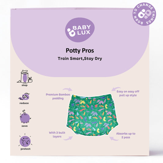 Babylux POTTY PROS Reusable Padded Underwear