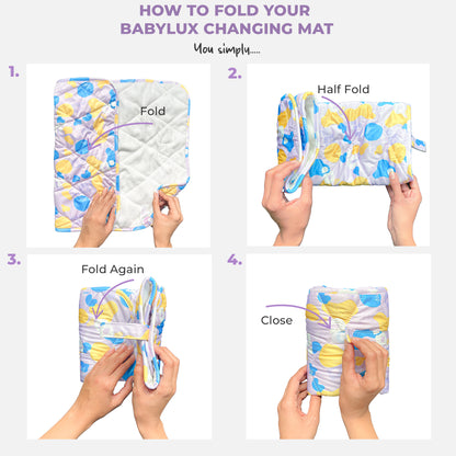 BABYLUX Waterproof Diaper Changing Mat
