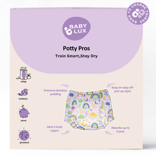 Babylux POTTY PROS Reusable Padded Underwear