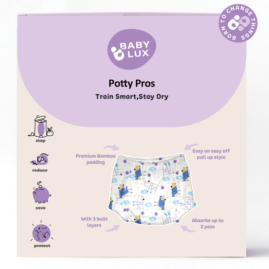 Babylux POTTY PROS Reusable Padded Underwear