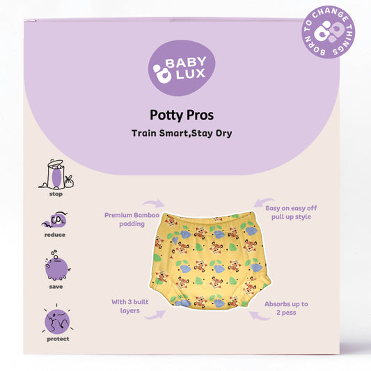 Babylux POTTY PROS Reusable Padded Underwear