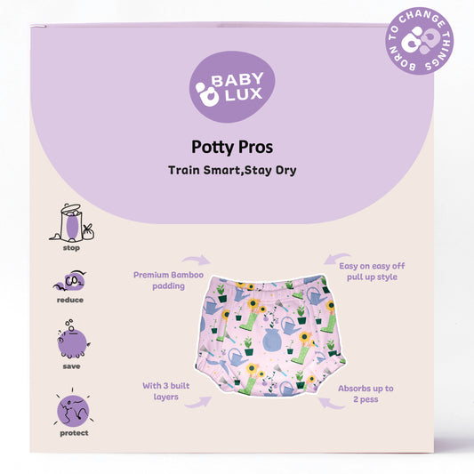 Babylux POTTY PROS Reusable Padded Underwear