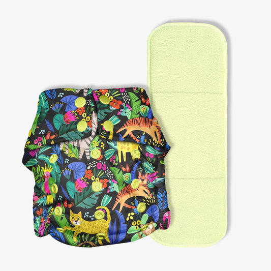 Tropical Party Elora Cloth Diaper