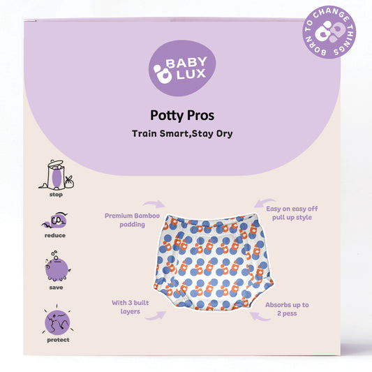 Babylux POTTY PROS Reusable Padded Underwear