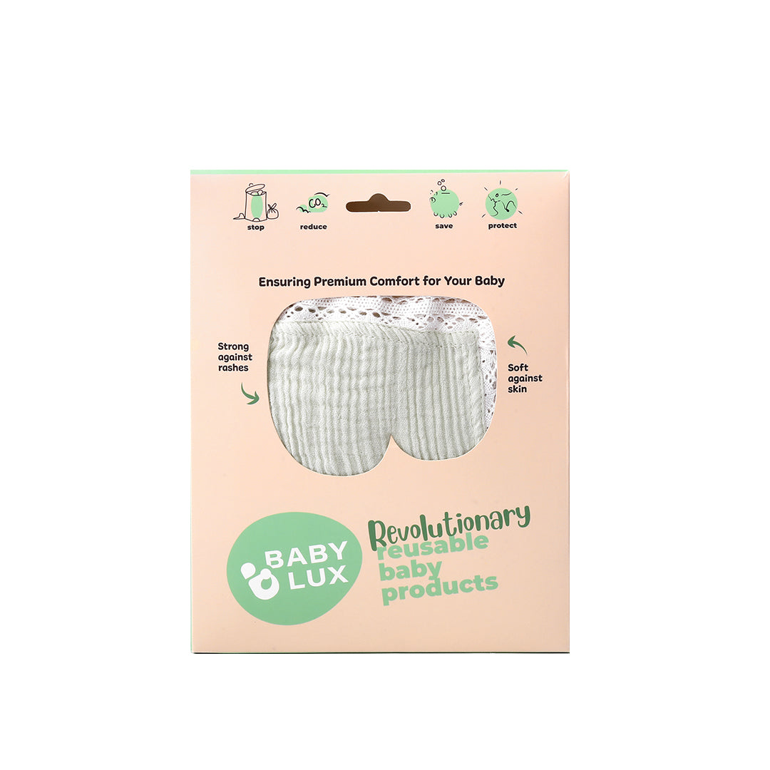 Babylux Cotton Crinkled Muslin Swaddle