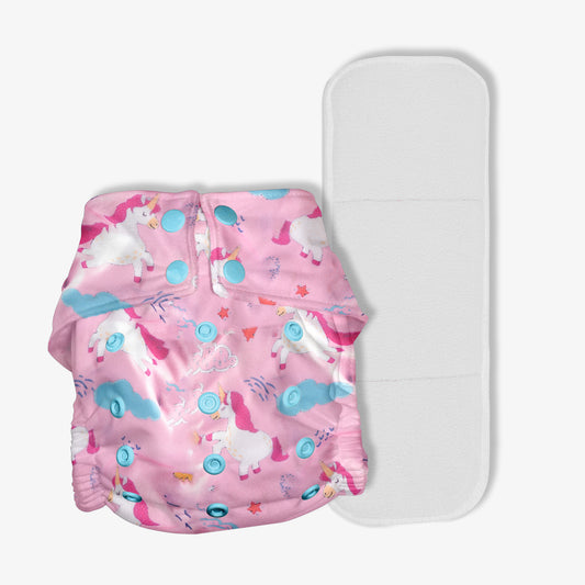 Unicorn Elora Cloth Diaper